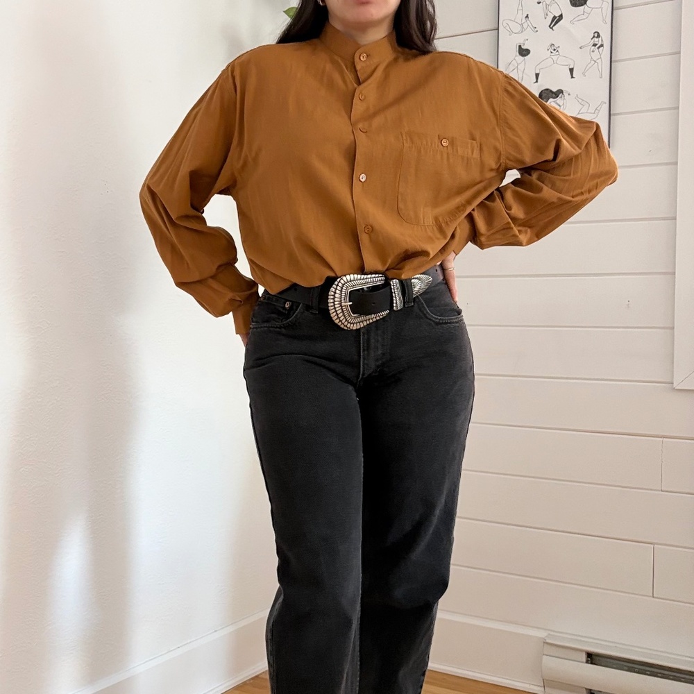 Vintage Vincent James button up shirt